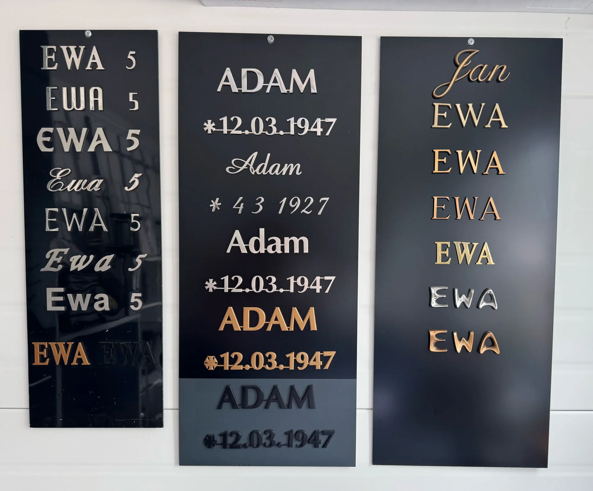 KAMIENIARSTWO SEBASTIAN BEZAT - LITERNICTWO