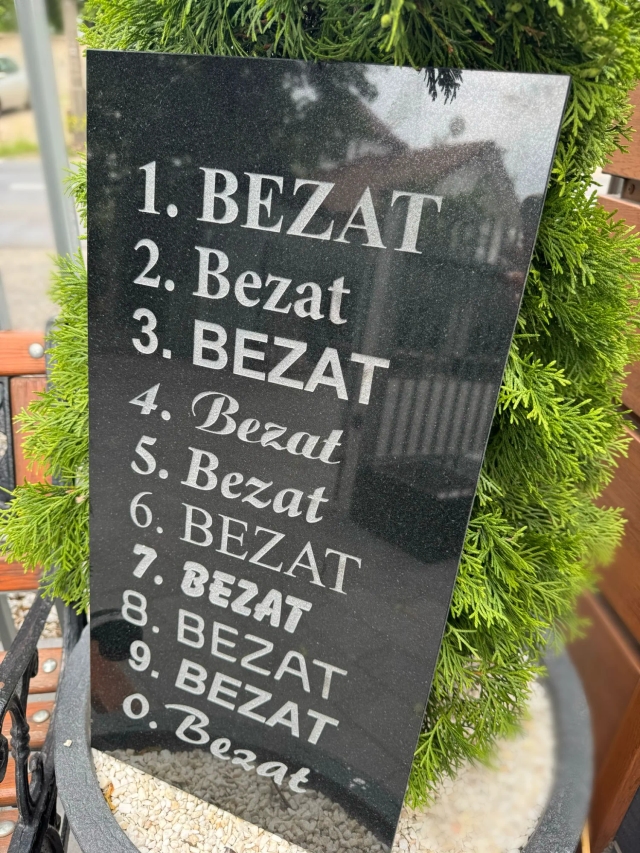 KAMIENIARSTWO SEBASTIAN BEZAT - LITERNICTWO